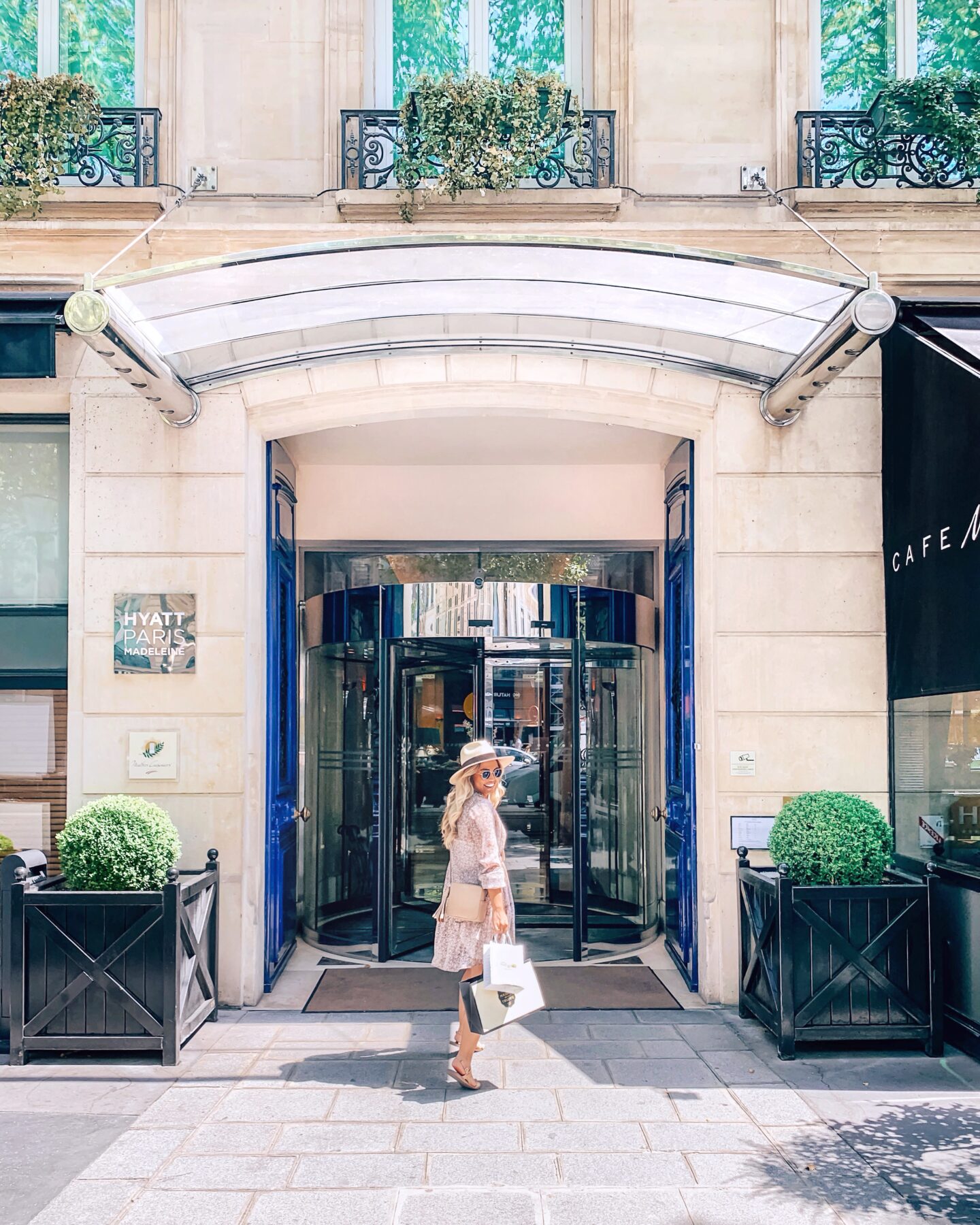 Hyatt Paris Madeleine entrance