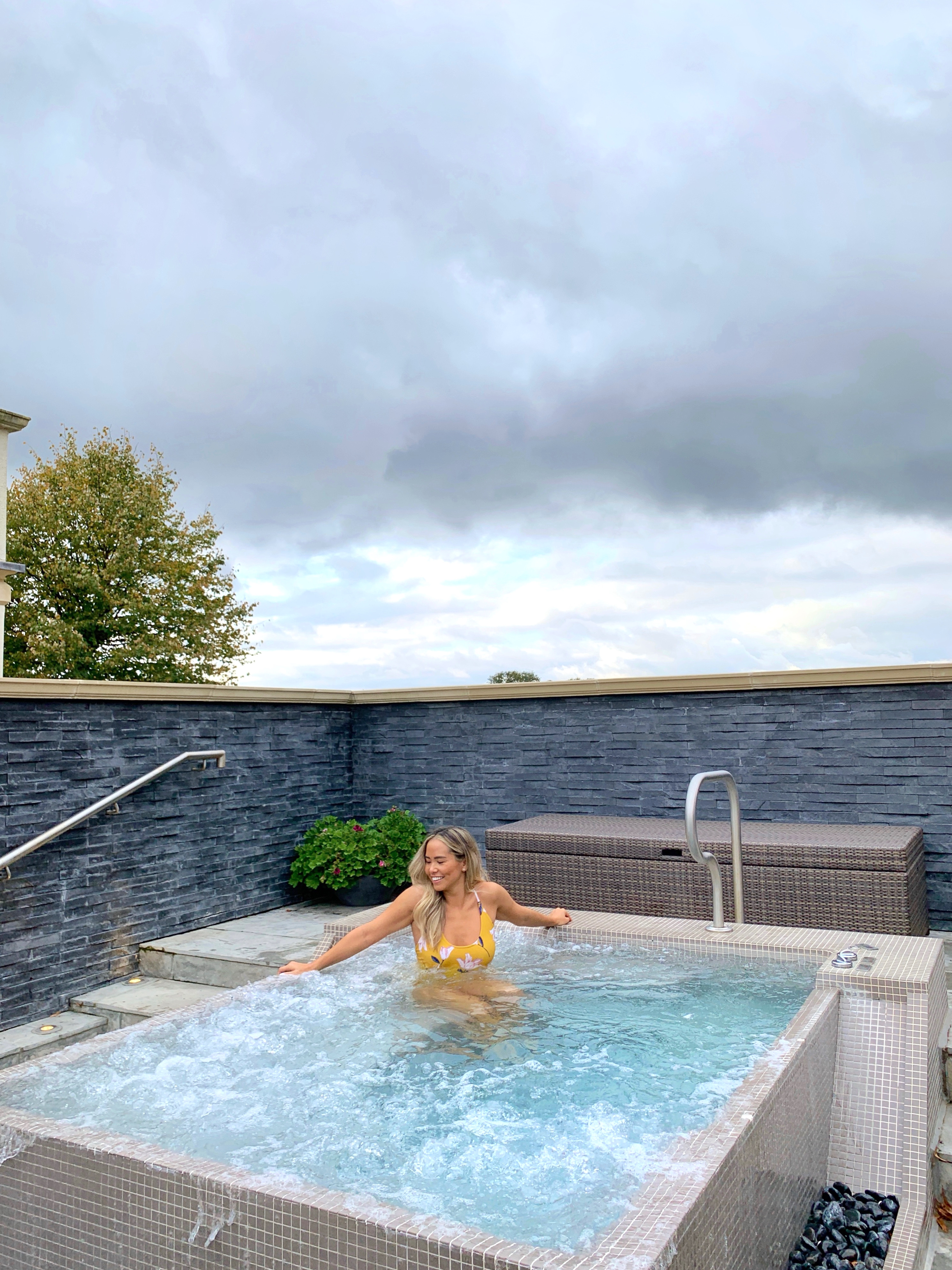 Camilla Mount Bedford Lodge Hotel & Spa hot tub