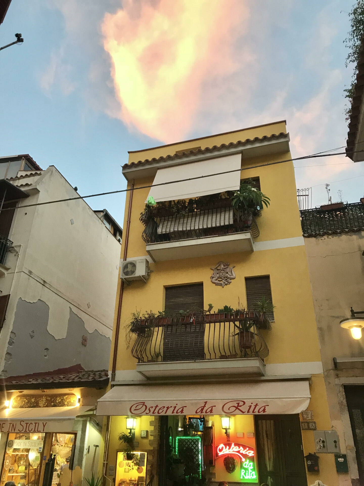 Osteria da Rita, Taormina