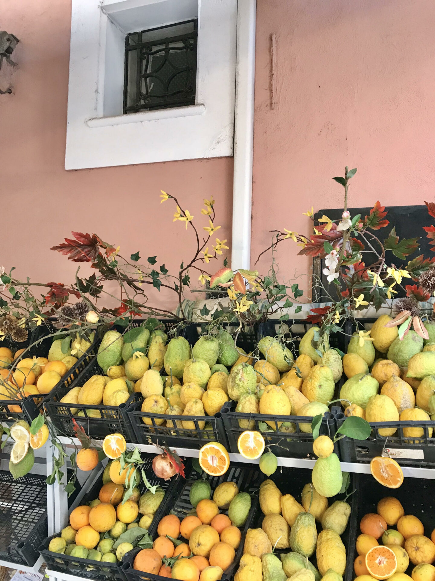 fruit stall Taormina